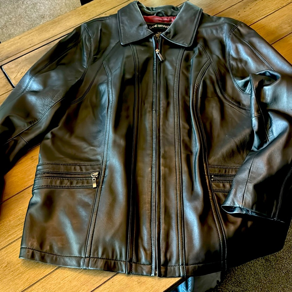Lane Bryant Leather Jacket